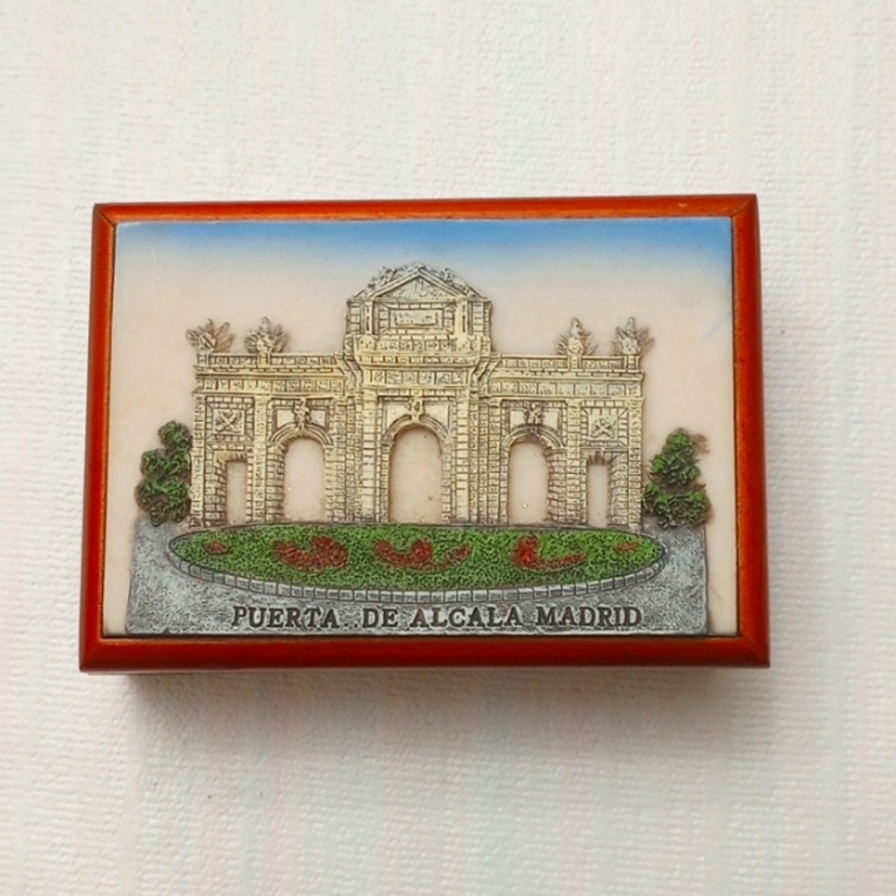 Small Decorative Spanish Jewelry Box.
